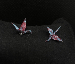 Aretes Origami Grulla