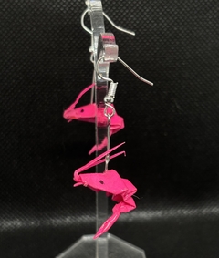 Aretes Origami Camarón - PM2 creaciones