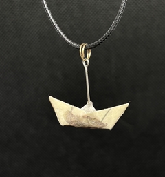 Imagen de Dije Barco Origami