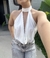 Blusa Arya - branca na internet