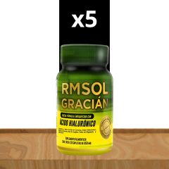 RMSOL GRACIAN PAQUETE CON 5 FRASCOS ENVIO GRATIS - comprar en línea