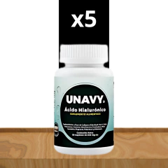 UNAVY ACIDO HIALURONICO PAQUETE 5 BOTES ENVIO GRATIS - comprar en línea