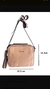 Bolsa Couro Legitimo | Feminina Tiracolo Nude | 2088 - Alizzia