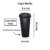 Copos Bucks 550ml Personalizado - DOM LUX BRINDES PROMOCIONAIS LTDA