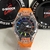 Imagem do Relógio G-shock GA2100D transparente laranja esportivo
