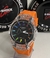 Relógio G-shock GA2100D transparente laranja esportivo - loja online