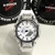Relógio G-shock GA2100D transparente branco esportivo na internet