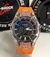 Relógio G-shock GA2100D transparente laranja esportivo - comprar online