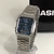 Relógio Casio vintage AQ-230 prata azul novo na internet