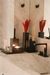 Vela Aromatizada - Preto Escovado - Kepha Decor