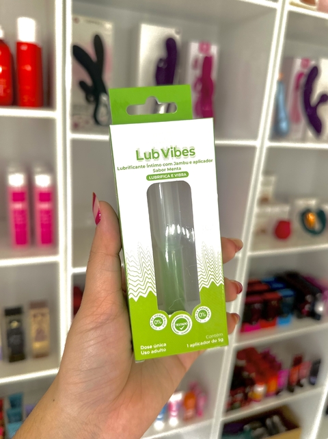 Lub Vibes | Lubrificante com Jambu e Aplicador | Sabor Menta
