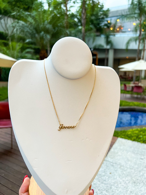 COLAR NOME - por encomenda