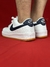 Nike Air Force 1 - Branco e Azul Escuro na internet
