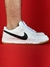 Nike Dunk Low - Branco E Preto Sola Marrom