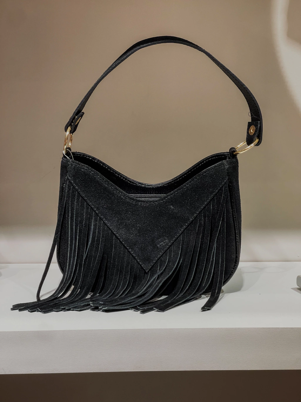 BOLSA CHIARA FRANJAS preta