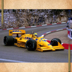 Camisa F-1 Lotus 1987 - Amarela