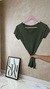 Blusa Dry fit verde P na internet