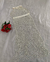 Vestido sobreposição de peças • Cor Branca - loja online