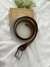 Cinto marrom couro - comprar online
