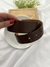 Cinto marrom couro - loja online
