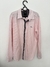 Camisa social listrada rosa TNG M
