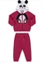 Alenice - Conjunto Moletom Bebê Menina - Panda Pink