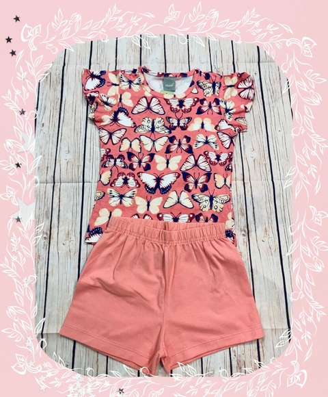 Conjunto Mundi Infantil Borboleta