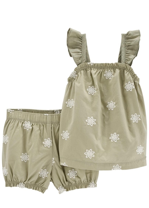 Conjunto Carter´s - 2 peças - Bordado