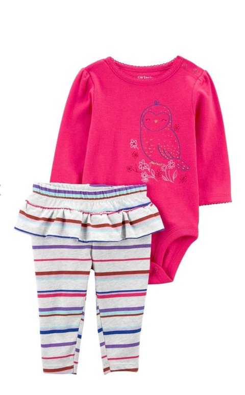 Conjunto Carter´s - 2 peças - Corujinha