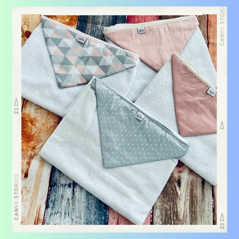 Toalha com Capuz Baby Dy Enxovais - Baby Girl