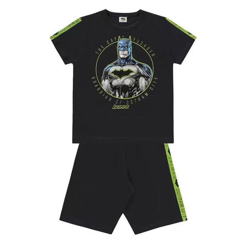 Conjunto Camiseta e Bermuda Batman - Fakini Licenciados