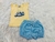 Conjunto Fakini - Blusa e Short - Princess Amarelo com azul - Doce Infância Baby Store