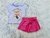Conjunto Fakini - Blusa e Short - Ursa Sunny Day Tour Rosa - comprar online