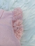 Body Bebê Milon Cotton Rendado Rosa - loja online