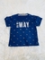 Camiseta Baby Masculina Milon Meia Malha On my Way Azul - comprar online