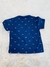 Camiseta Baby Masculina Milon Meia Malha On my Way Azul na internet