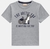 Camiseta Baby Masculina Milon The Arctic Fox Cinza