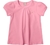 Blusa Milon - Bata Rosa Frapê lisa