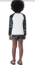 Moda Praia - Fakini Kids - Conjunto Camiseta e Sunga Surfing Branco e preto - comprar online