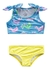 Moda Praia - Fakini - Conjunto Biquíni Moda Praia boia Dino Amarelo e Azul - comprar online