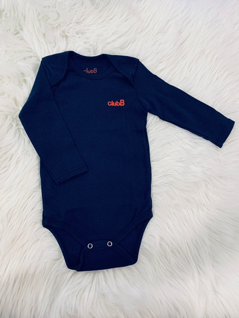 Body manga longa liso