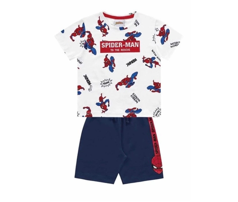 Conjunto Camiseta e Bermuda Spider-Man - Fakini Licenciados