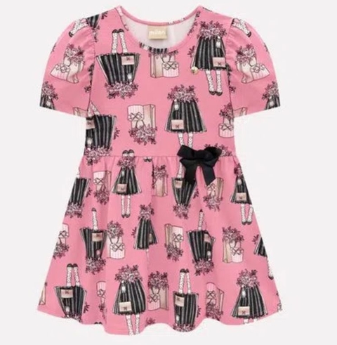 Vestido Milon Bonecas e flores