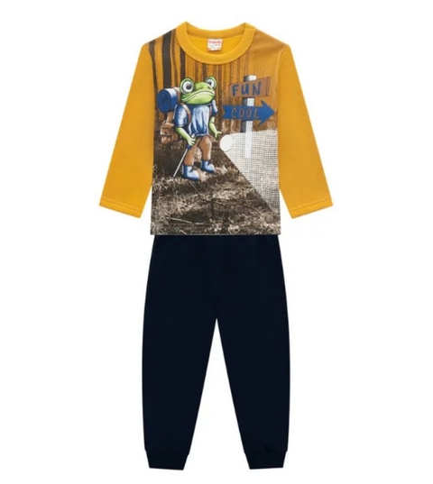 Conjunto Inverno Brandili Garoto Sapo explorador