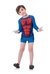 Sunga Boxer Infantil Spider-Man Marvel Homem Aranha Azul lisa