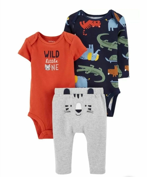 Trio Carter´s Tigre Vermelho