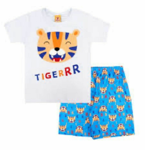 Pijama Curto GUEDA Kids Tigre