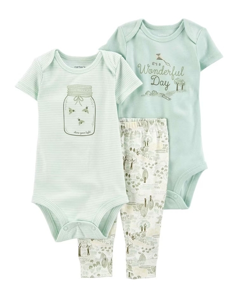 Trio Carter´s Vaga Lume