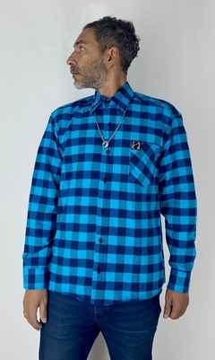 CAMISA LEÑADORA AQUA