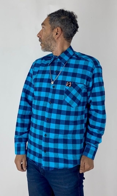 CAMISA LEÑADORA AQUA - comprar online